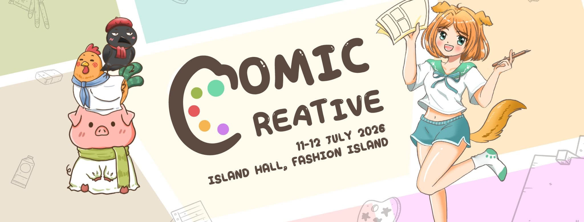 Comic Creative cover image